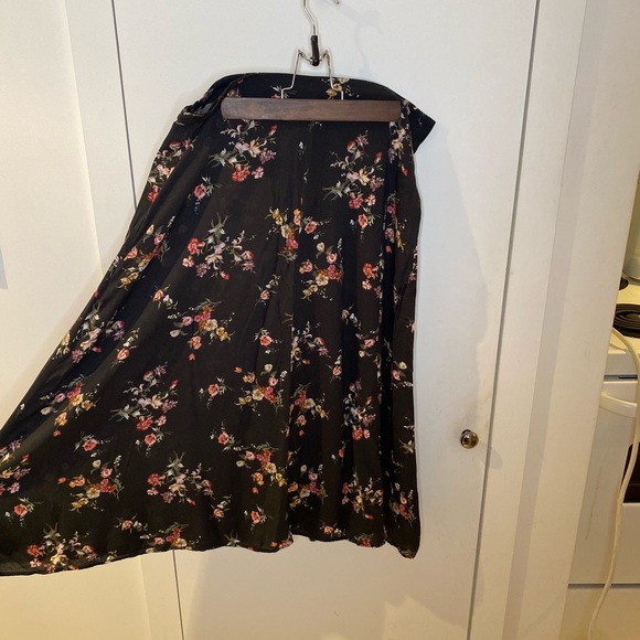 ZARA Floral Midi Skirt - Picture 9 of 10